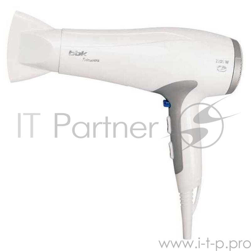Фен BBK BHD3224i бел/сер