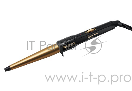 Щипцы для завивки Centek CT-2077 Bronze, 60Вт, Керамическое покрытие, 130мм, 200C