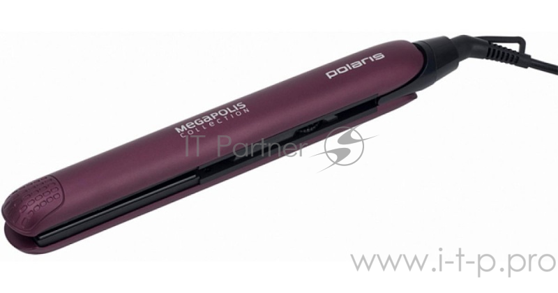 Щипцы для выпрямления и завивки 2 в 1 POLARIS PHS2590KT фиолетовый
