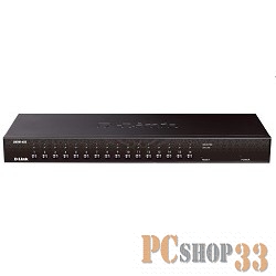 Переключатель D-Link KVM-450 16-портовый переключатель KVM с портами PS2/USB