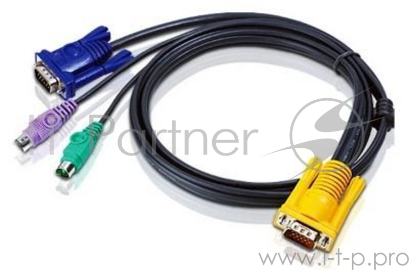 PS/2(Kлав+мышь)(Male)+HDB15(Ma