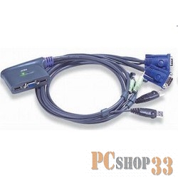 Переключатель ATEN CS62U(-A7) 2-портовый KVM-переключатель