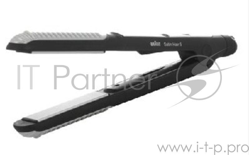 Выпрямитель BRAUN ST550 MN (щипцы-выпрямление)(Покрытие керамика. Плавающие пластины. Температура нагрева 130-200*С. Время нагрева до 40 сек. Инд. заданной температуры. Автоматическое отключение через 30 мин. Длина сетевого шнура 2 м. Вращающийся шну