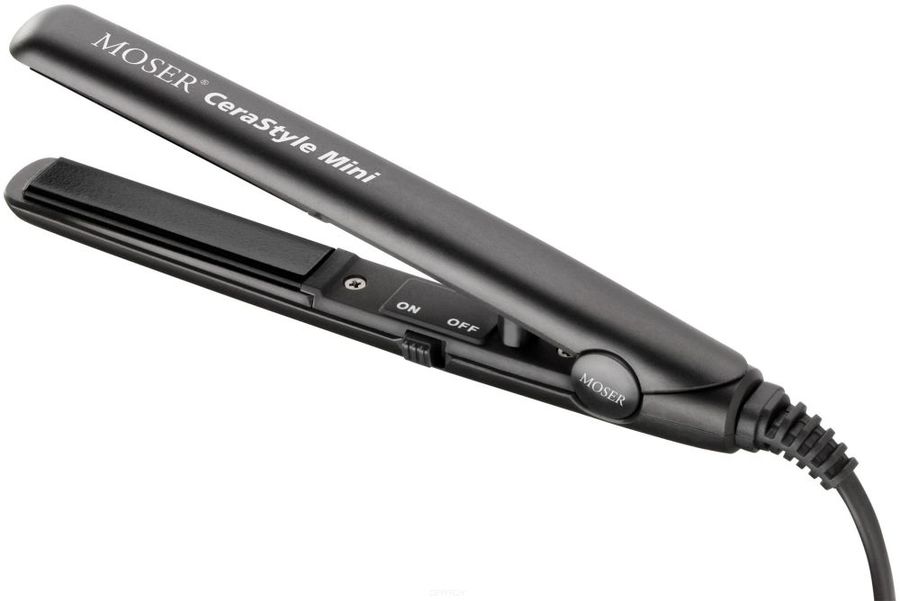 Выпрямитель Moser CeraStyle MINI 20Вт черный (макс.темп.:180С)