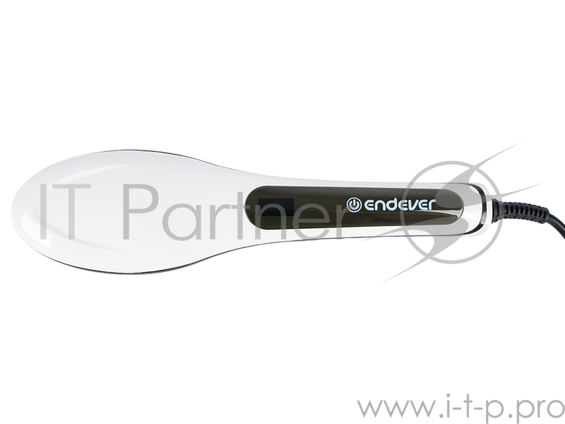 Электрическая расческа-выпрямитель Endever Aurora 482, Мощность 40 Вт, нагрев до 230 °С, LED дисплей, массажный эффект