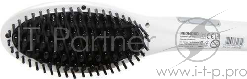 Расческа-выпрямитель REDMOND RCI-2319 (Жемчужный) расческа-выпрямитель температура нагрева до 230 ?С режимов нагрева: 31 дисплей длина сетевого шнура 2 м вес 0.36 кг