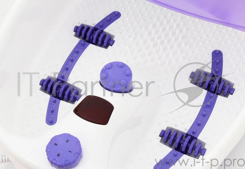 Гидромассажная ванночка для ног Polaris PMB1006 110Вт фиолетовый