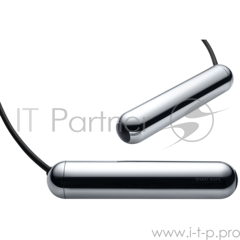 Умная скакалка Smart Rope. Размер M, 258 см. (на рост 165 - 175 см). Цвет хром.