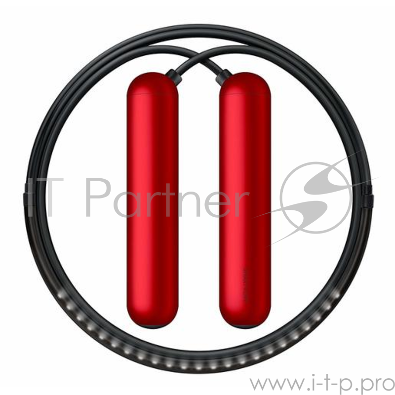 Умная скакалка Smart Rope. Размер L, 274 см. (на рост 178 - 188 см). Цвет красный.