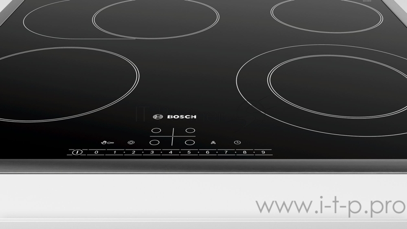 Варочная поверхность электрическая BOSCH PKN645F17R черный