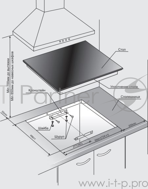 Варочная панель Gefest ЭС В СН 4231