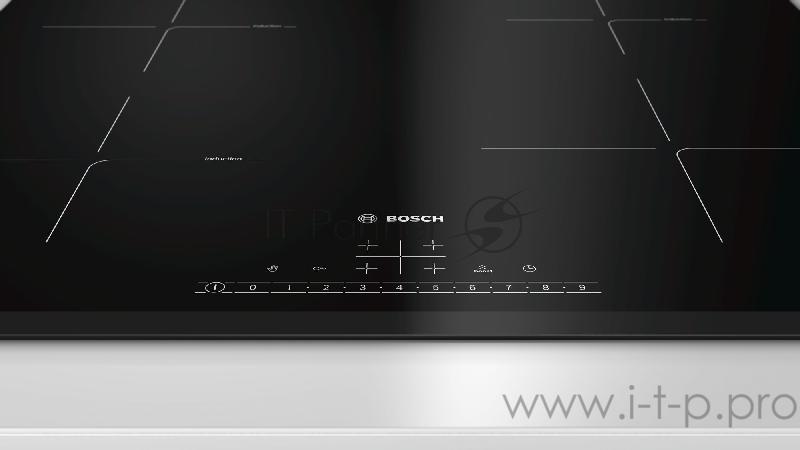 Индукционная варочная поверхность встраиваемая Bosch PIE631FB1E черный