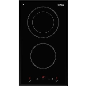 Встраиваемая электрическая панель Korting HK 32033 B, черная