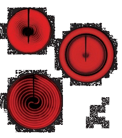 Встраиваемая электрическая панель Korting HK 42031 B, черная