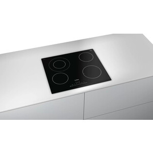 Встраиваемая варочная панель BOSCH 4.5x56.2x49 см, стеклокерамика, независимая, таймер, конфорка с круглой зоной расширения, черная