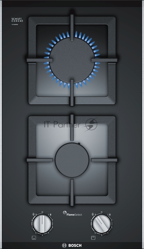 Варочная поверхность газовая Bosch PSB 3A6 B20 черный