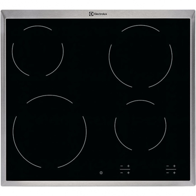 Варочная поверхность ELECTROLUX CPE6420KX, электрическая, независимая, черный