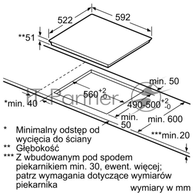 Встраиваемая электрическая варочная панель BOSCH !! 60 см, индукция,скошенные края, сенсорное управление, черный