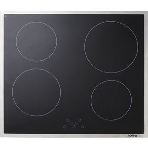 Встраиваемая индукционная панель Korting HI 64021 X черная