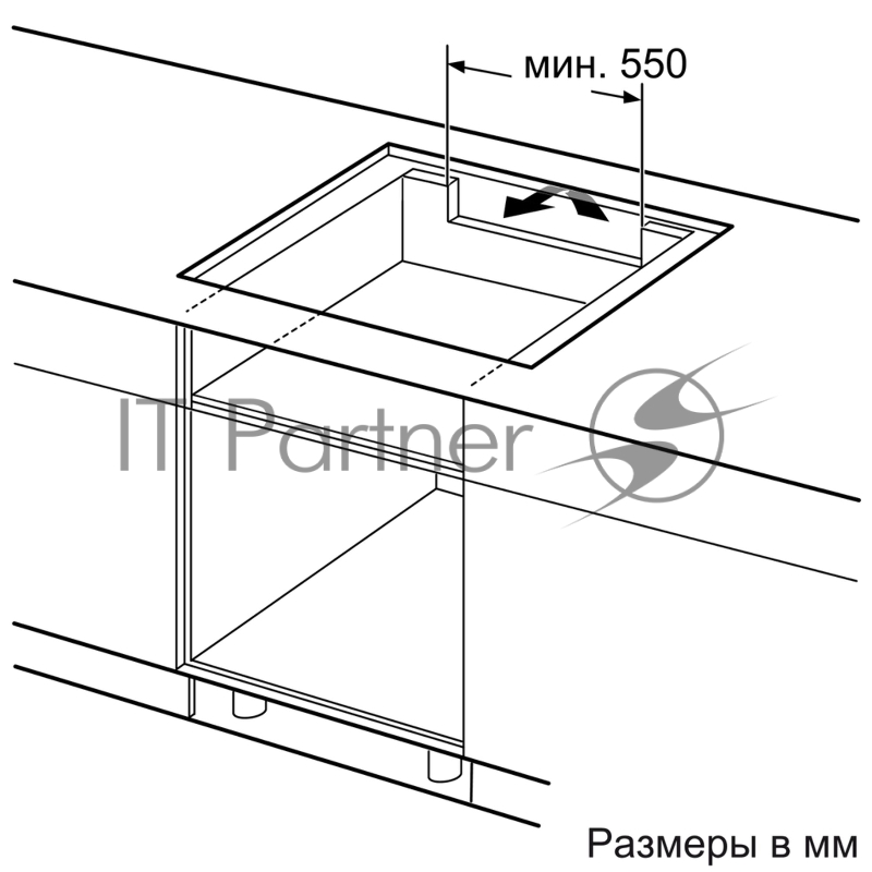 Варочная поверхность Bosch PXV851FC1E черный