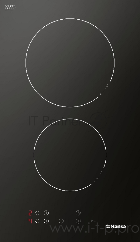 Варочная поверхность электрическая Hansa BHC36106 черный