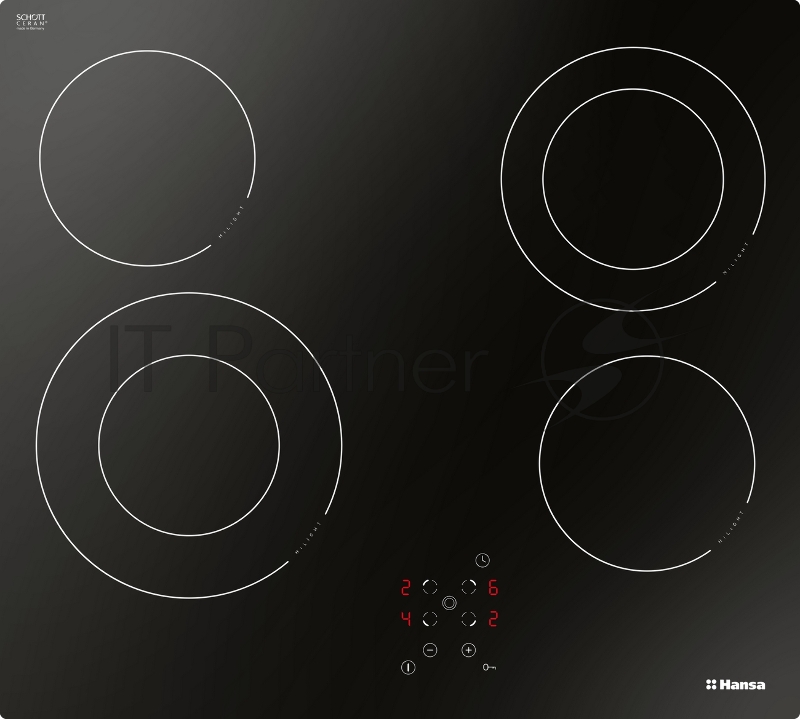 Варочная поверхность Hansa BHC66506 черный
