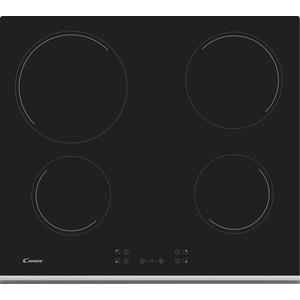 Встраиваемые электрические панели CANDY Стеклокерамическая электрическая варочная панель шириной 60 см. 4 hi light зоны нагрева.