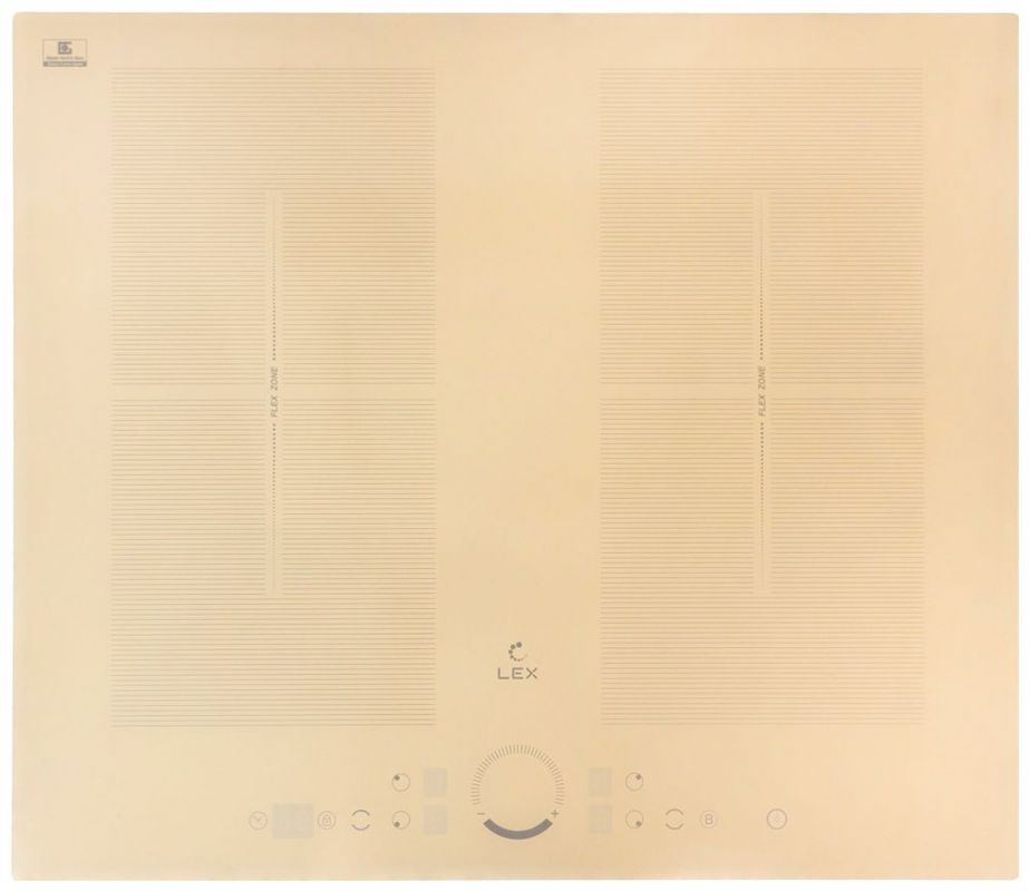 Индукционная варочная поверхность Lex EVI 640 F IV слоновая кость