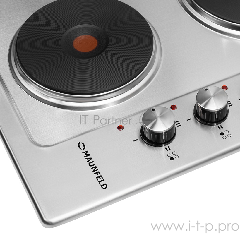 Электрическая панель MAUNFELD EEHS.64.4S Электрическая панель MAUNFELD EEHS.64.4S/ • Тип: электрическая 60см• Тип установки: независимая • Управление: боковое, переключатели поворотные • Нагревательный элемент: конфорка электрическая, 4шт • Мощность