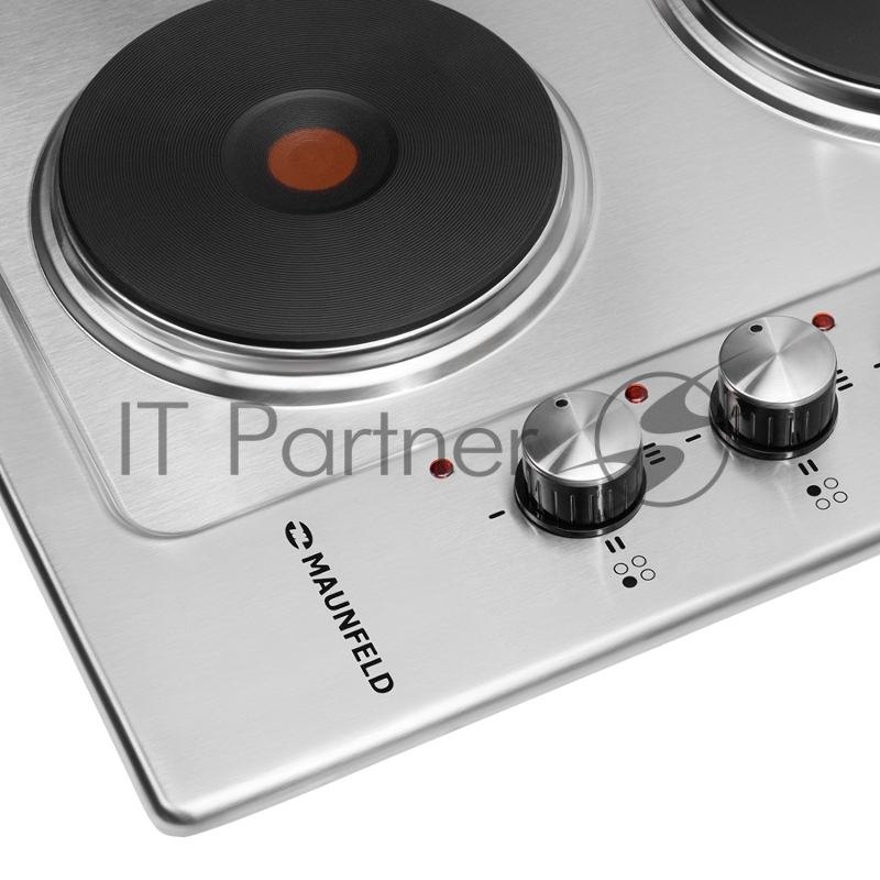 Электрическая панель MAUNFELD EEHS.64.4S Электрическая панель MAUNFELD EEHS.64.4S/ • Тип: электрическая 60см• Тип установки: независимая • Управление: боковое, переключатели поворотные • Нагревательный элемент: конфорка электрическая, 4шт • Мощность