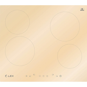 Варочная поверхность Lex EVH 640 слоновая кость