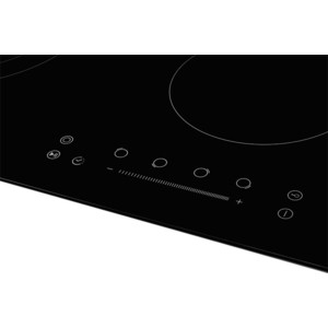 Электрическая варочная поверхность Kuppersberg Электричекая независимая стеклокерамическая варочная поверхность, ширина 60 см, 4 зоны ускоренного нагрева HI-Light, 1 зона с тройным расширением, 1 зона с двойным расширением, сенсорное управление+слайд