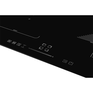 Индукционная варочная поверхность Kuppersberg Индукционная варочная поверхность стеклокерамическая,ширина 60 см, 2 зоны 1,5 кВт (BOOSTER 2 кВт), 2 зоны 2 кВт (BOOSTER 2,6 кВт), 1 зона Flexi/Bridge 400*220 mm 3 кВт (BOOSTER 3,6 кВт), электронное сенсо