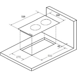 Домино Kuppersberg Индукционная независимая варочная поверхность стеклокерамическая, домино, ширина 30 см, 2 зоны индукционного нагрева, сенсорное управление, 3 цифровых дисплея, 9 уровней мощности, таймер, автоотключение, защита от перелива, защита