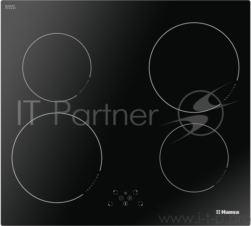 Индукционная варочная поверхность Hansa BHI68301 черный