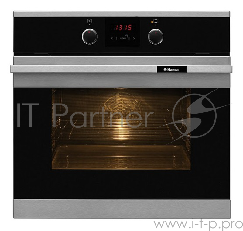 Духовой шкаф Электрический Hansa BOEI64590015 серебристый