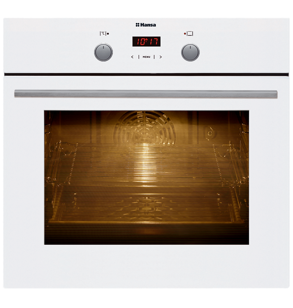 Встраиваемые электрические духовки HANSA Встраиваемые электрические духовки HANSA/ 59.5x59.5x57.5 см, 8 режимов нагрева, дисплей, конвекция, гриль, белая