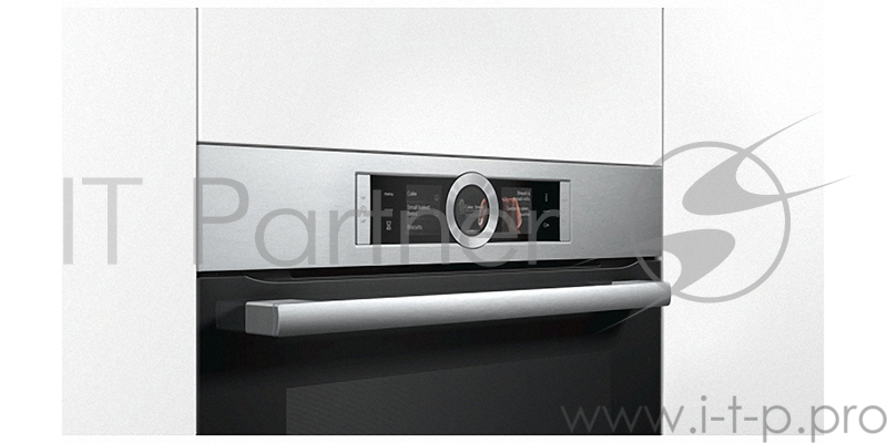 Духовой шкаф Электрический Bosch HBG636BS1 нержавеющая сталь / черный