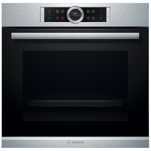 Духовой шкаф Электрический Bosch HBG6750S1 нержавеющая сталь / черный