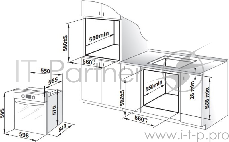 Духовой шкаф Электрический Gefest ЭДВ ДА 622-02 В