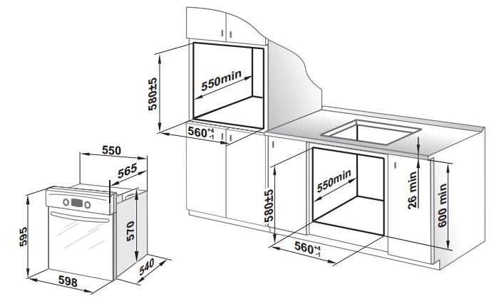 Духовой шкаф Gefest ЭДВ ДА 622-02 К48