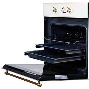 Электрический духовой шкаф Kuppersberg Электрический независимый духовой шкаф, Multifunction, 9 режимов, овый таймер, поворотные переключатели, макси-гриль, турбо режим, каталитическая система очистки, легкоочищающаяся эмаль Crystal Clean, 2-х