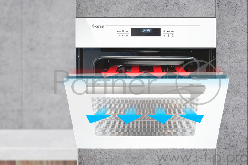 Духовой шкаф Электрический Gefest ЭДВ ДА 622-04 БS белый