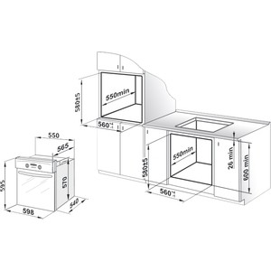 Духовой шкаф Электрический Gefest ЭДВ ДА 622-04 А1S черный