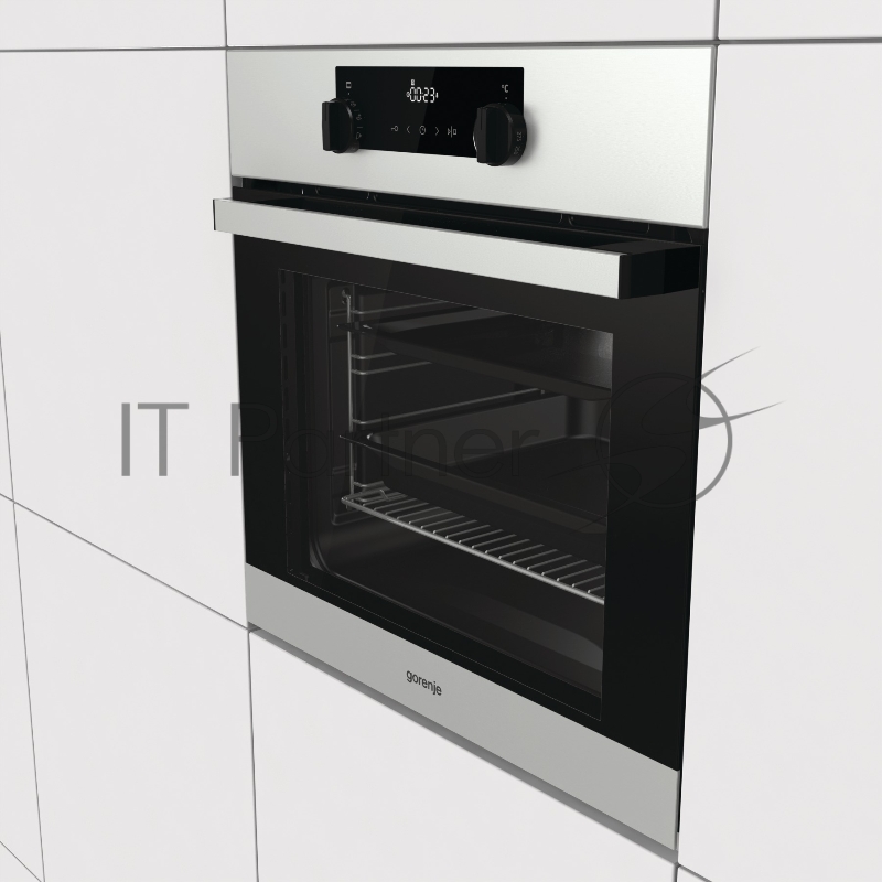Духовой шкаф Электрический Gorenje BO735E11XK-2 нержавеющая сталь/черный