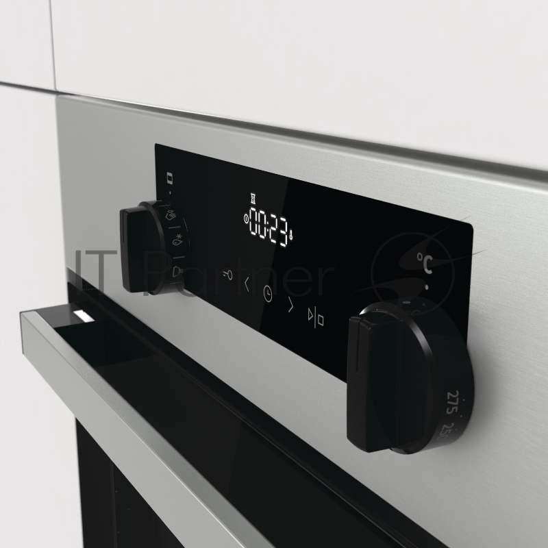 Духовой шкаф Электрический Gorenje BO735E11XK-2 нержавеющая сталь/черный