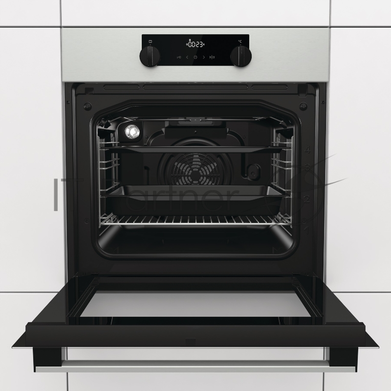 Духовой шкаф Электрический Gorenje BO735E11XK-2 нержавеющая сталь/черный