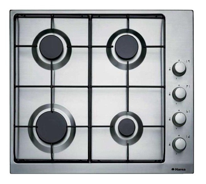 Газовая варочная поверхность Hansa BHGI63100018 серебристый