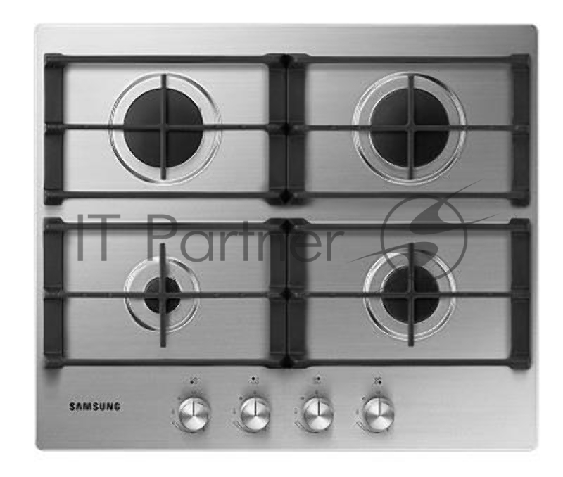 Газовая варочная поверхность Samsung NA64H3010AS серебристый