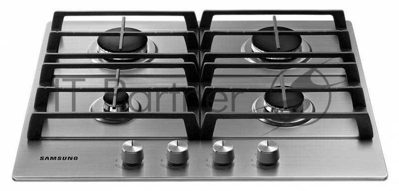 Газовая варочная поверхность Samsung NA64H3010AS серебристый